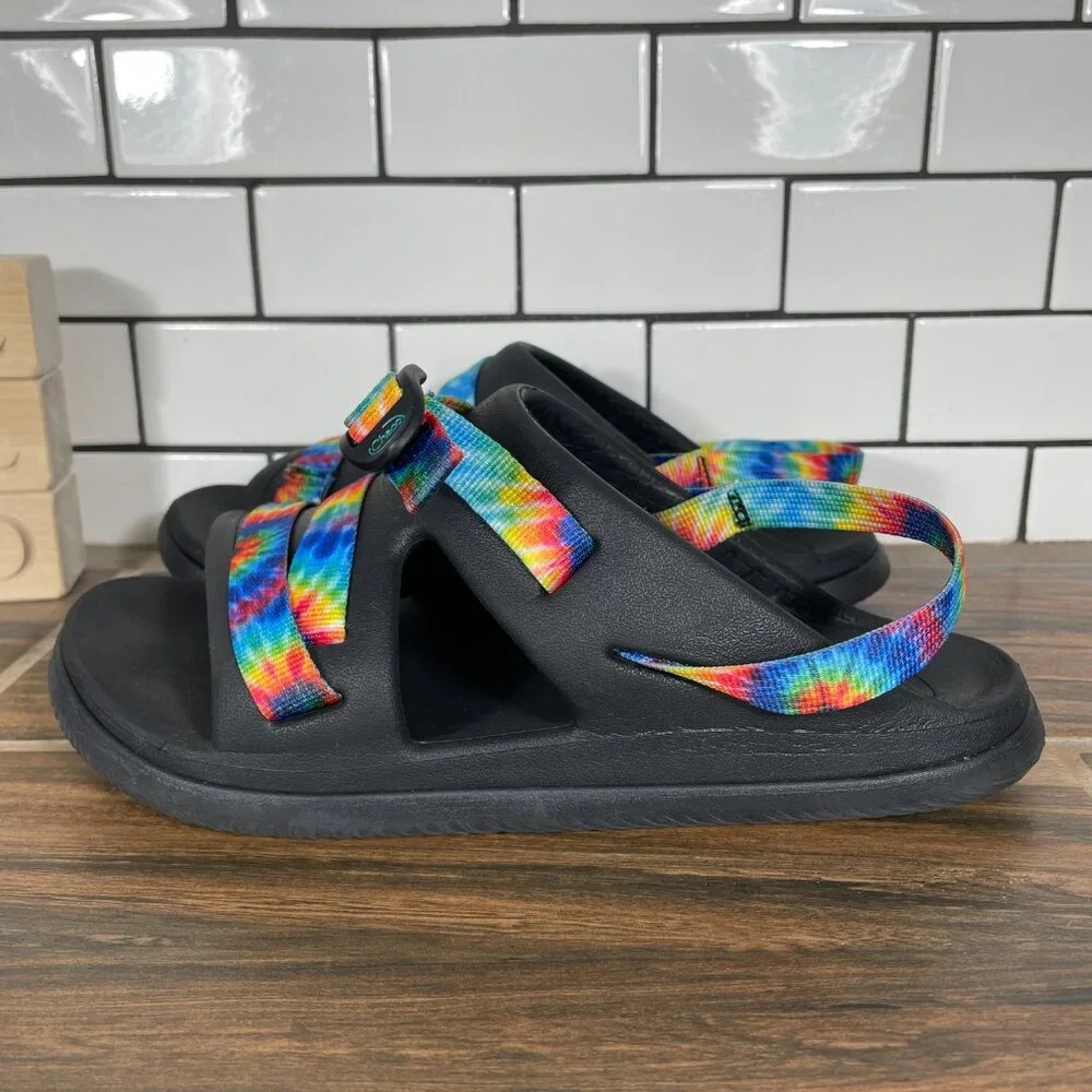 Chaco Chillos Sport Shoes Youth Girls Size 6 Tie Dye Outdoor Adventure Sandals